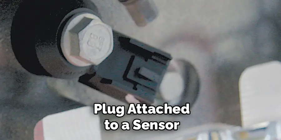 Plug Attached to a Sensor