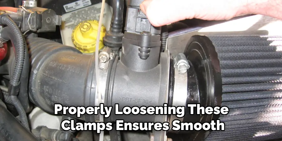 Properly Loosening These
Clamps Ensures Smooth