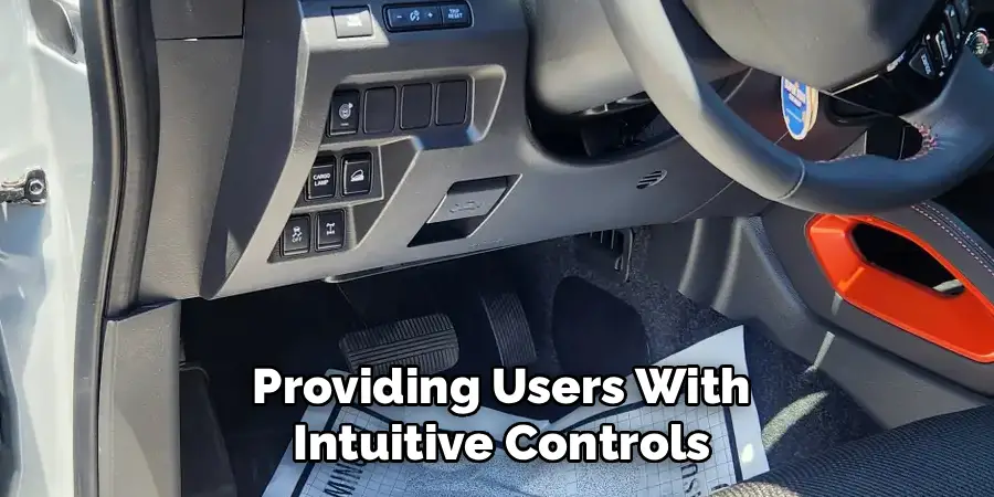 Providing Users With Intuitive Controls