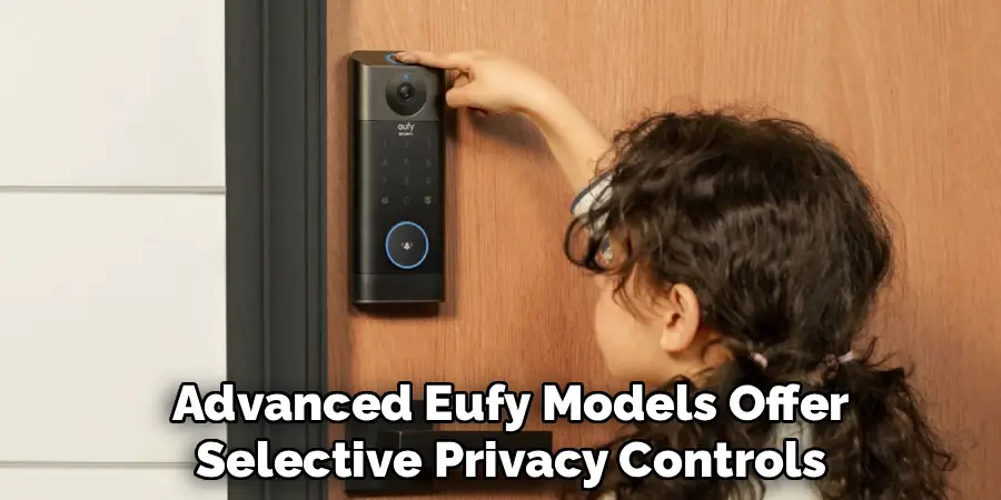 Advanced Eufy Models Offer
Selective Privacy Controls