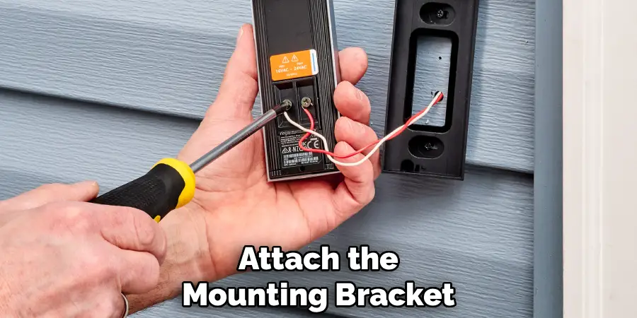 Attach the Mounting Bracket
