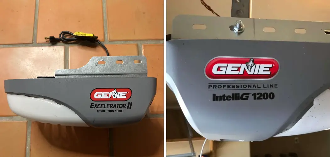 How to Adjust Genie Garage Door Opener Force Adjustment