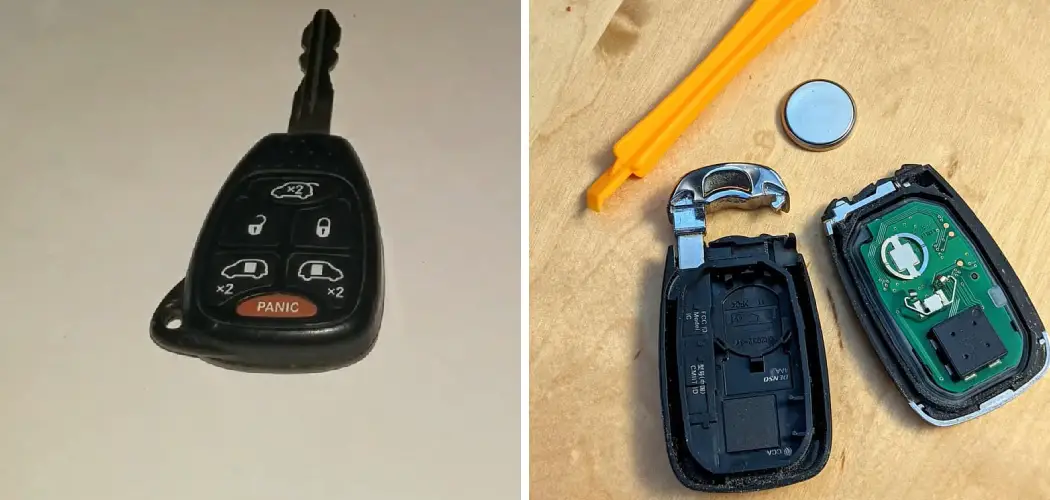 How to Change Key Fob Battery Chrysler 300