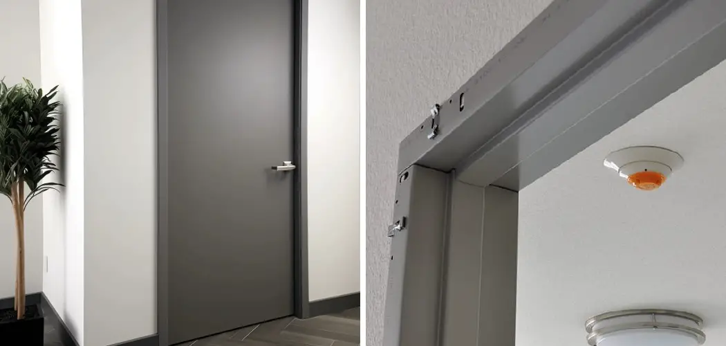 How to Cover Metal Door Frames