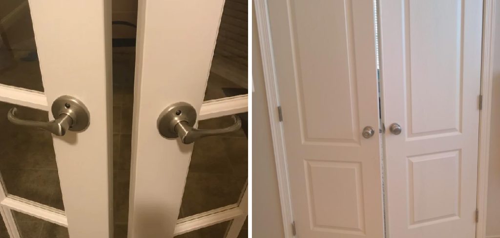 How to Fix French Door Top Latch