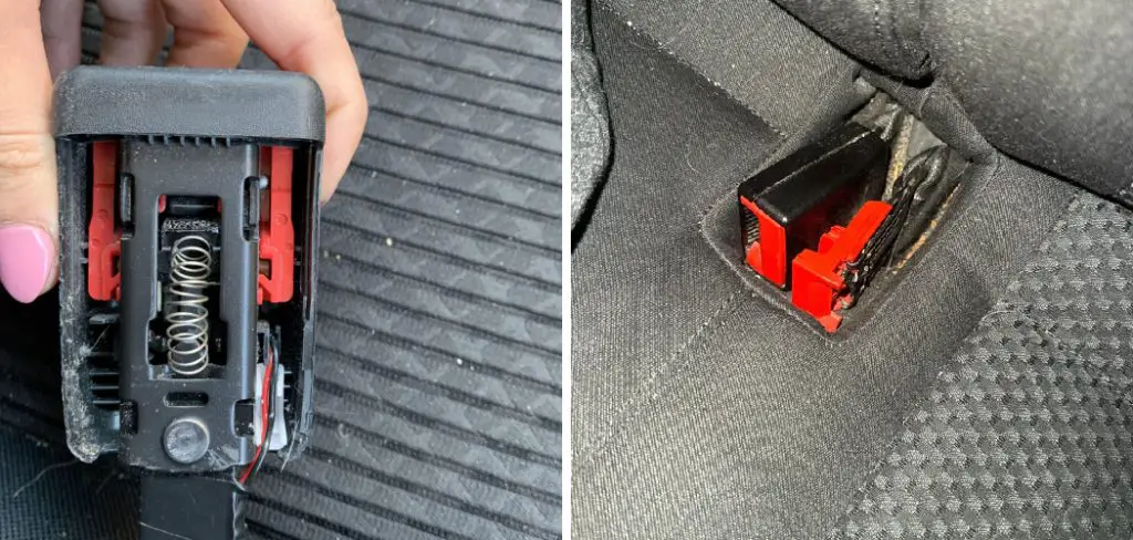 How to Fix Seat Belt Buckle 