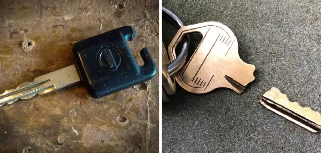 How to Fix a Snapped Key