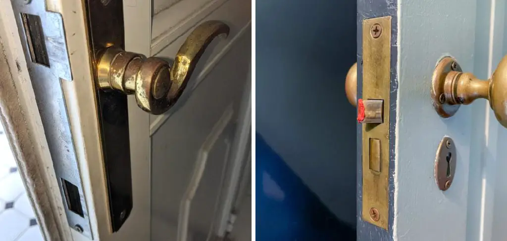 How to Unjam a Door Lock 