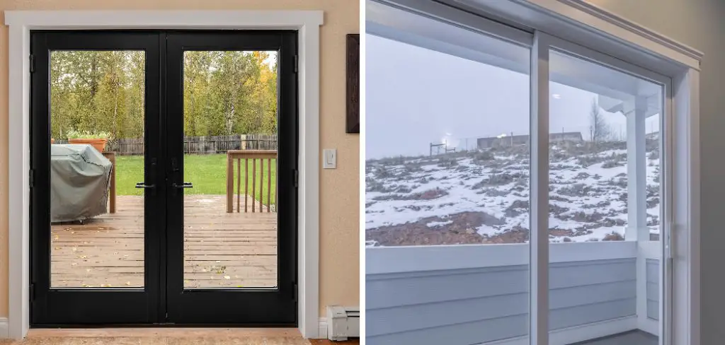 How to Winterize a Sliding Glass Door
