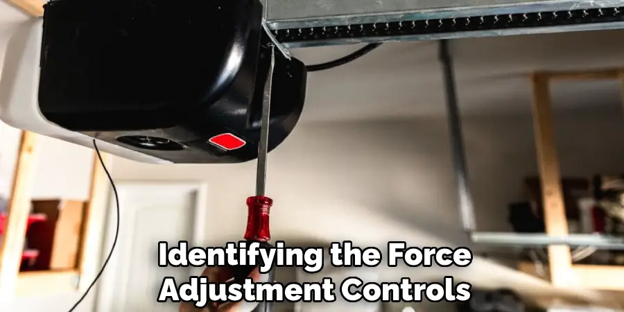 Identifying the Force
Adjustment Controls