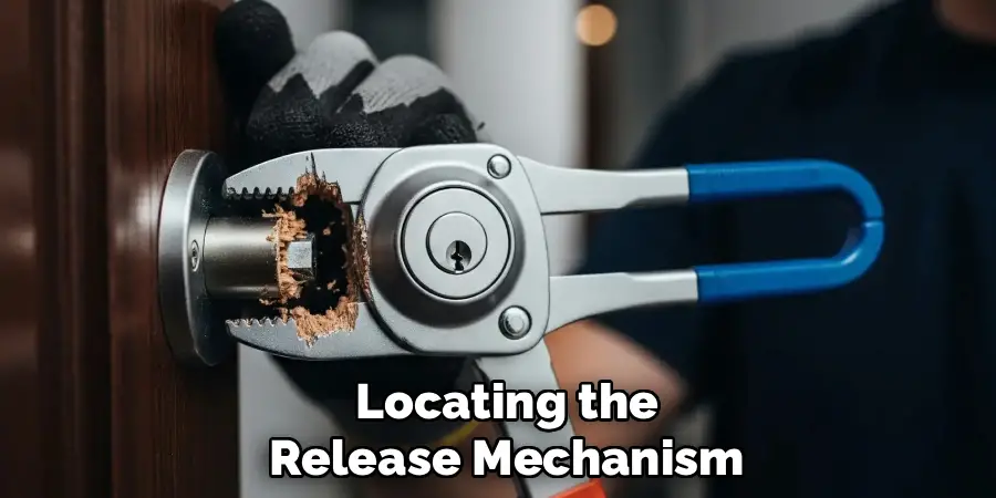 Locating the
Release Mechanism