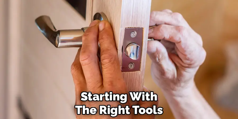 Starting With The Right Tools