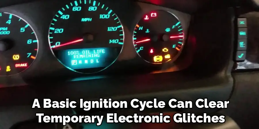 A Basic Ignition Cycle Can Clear
Temporary Electronic Glitches