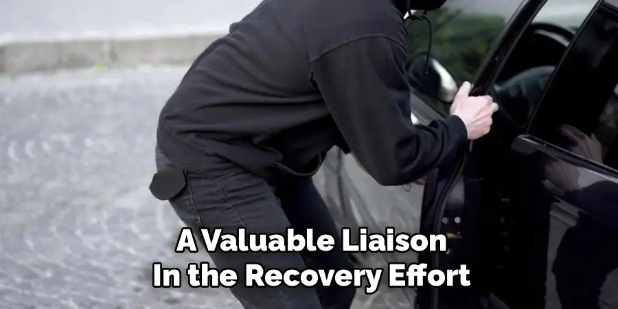 A Valuable Liaison
In the Recovery Effort