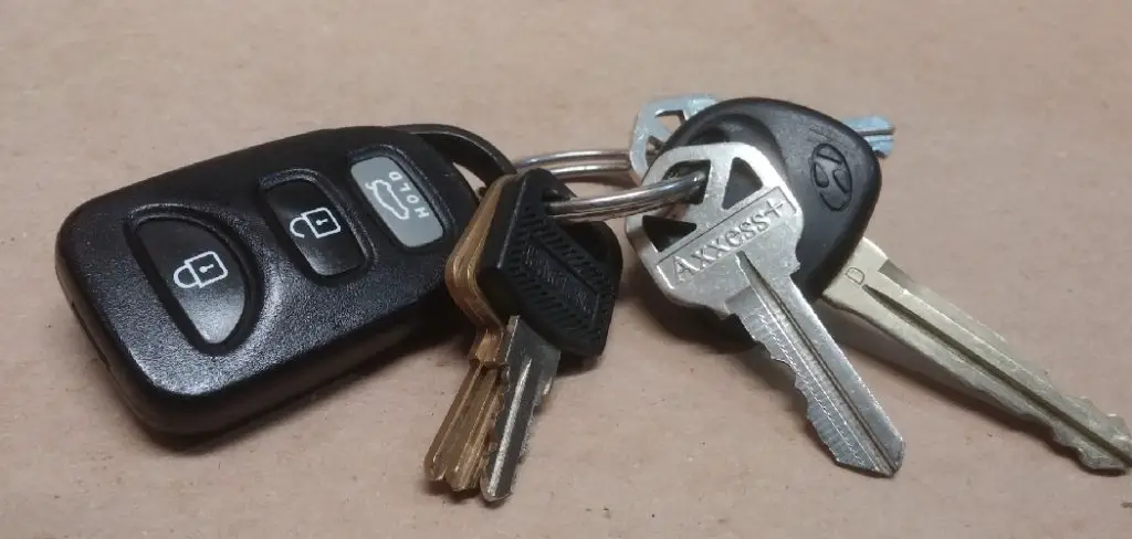 How to Open a Chevy Key Fob