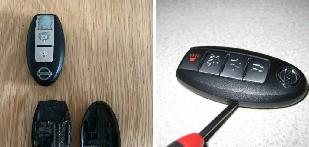 How to Open a Nissan Altima Key Fob