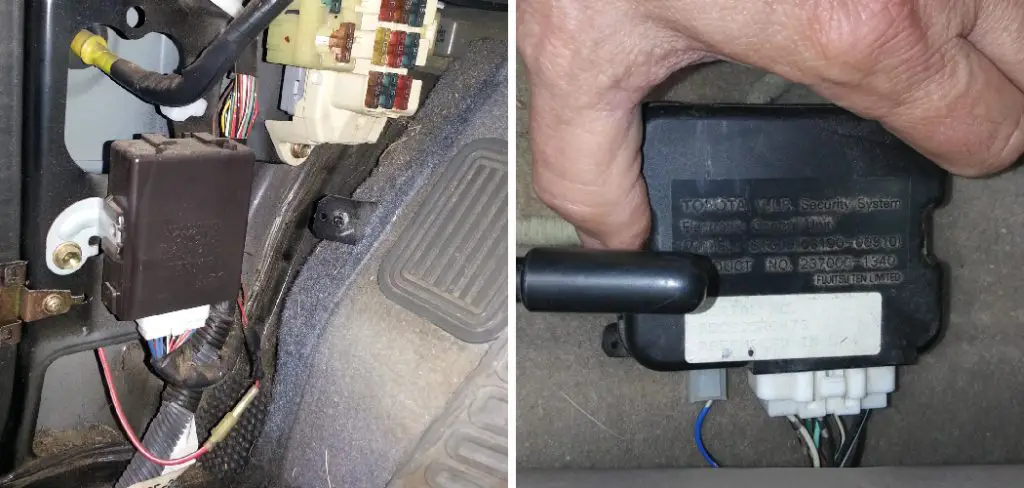 How to Reset Toyota Anti Theft System