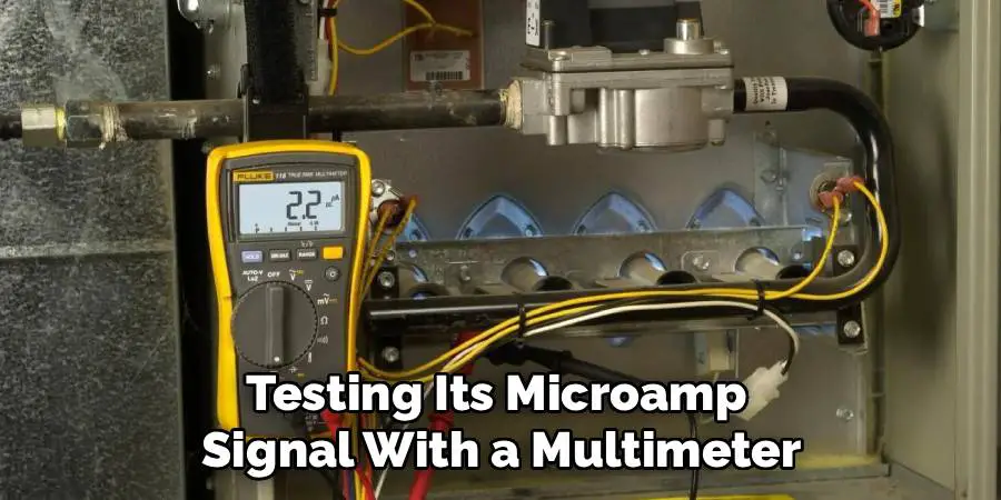 Testing Its Microamp 
Signal With a Multimeter