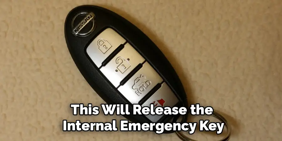 This Will Release the Internal Emergency Key