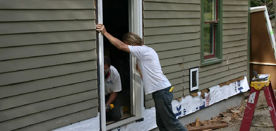How to Install Steel Door in Wood Frame 