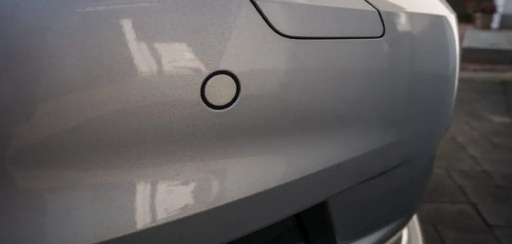 How to Clean Parking Sensors